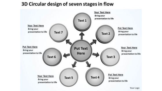 3d Circular Design Of Seven Stages In Flow Pie Chart PowerPoint Templates 3d Circular Design Of Seven Stages In Flow Pie Chart PowerPoint Templates