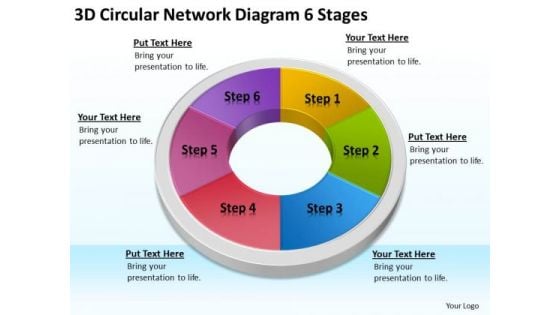 3d Circular Network Diagram 6 Stages Clothing Store Business Plan PowerPoint Templates 3d Circular Network Diagram 6 Stages Clothing Store Business Plan PowerPoint Templates