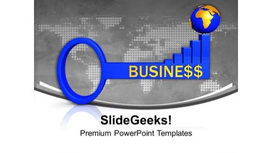 3d Conceptual Image Of Financial Growth PowerPoint Templates Ppt Backgrounds For Slides 0213