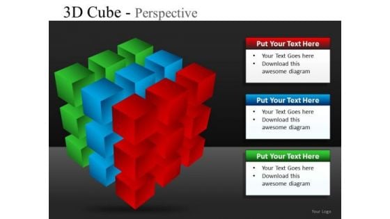 3d Cube Templates For PowerPoint