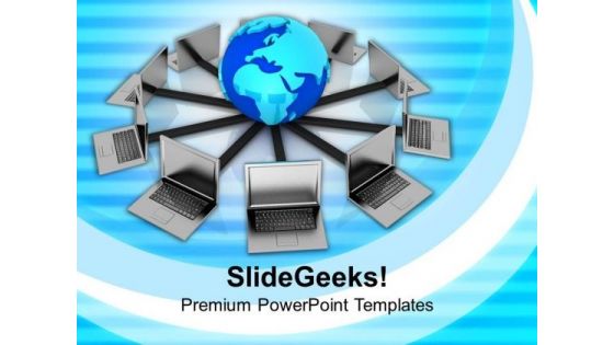 3d E Learning Concept PowerPoint Templates Ppt Backgrounds For Slides 0713