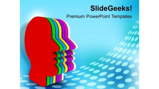 3d Faces Abstract Background PowerPoint Templates Ppt Backgrounds For Slides 0413