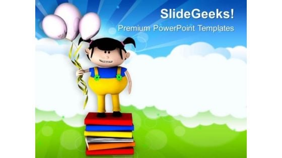 3d Girl With Balloons Celebration Theme PowerPoint Templates Ppt Backgrounds For Slides 0413 3d Girl With Balloons Celebration Theme PowerPoint Templates Ppt Backgrounds For Slides 0413