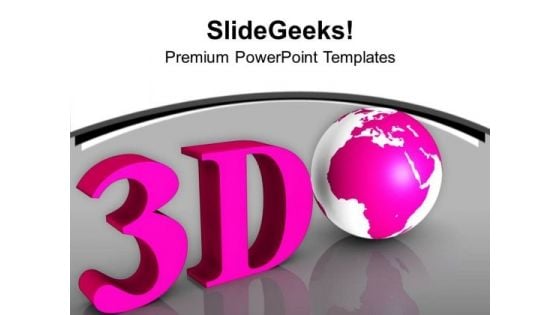 3d Globe Business Concept PowerPoint Templates Ppt Backgrounds For Slides 0313