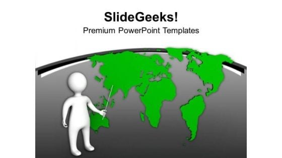 3d Graphics To Show Global Business PowerPoint Templates Ppt Backgrounds For Slides 0413