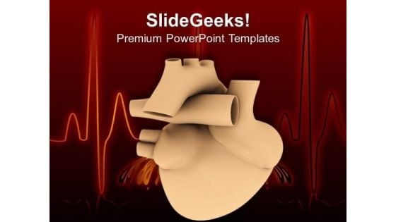 3d Heart Medical Health Care PowerPoint Templates Ppt Backgrounds For Slides 0813