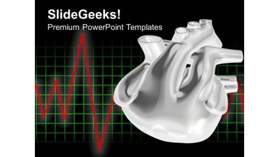 3d Heart With Ecg Medical Theme PowerPoint Templates Ppt Backgrounds For Slides 0413 3d Heart With Ecg Medical Theme PowerPoint Templates Ppt Backgrounds For Slides 0413