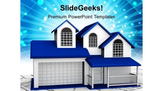 3d Home Real Estate PowerPoint Templates And PowerPoint Themes 1112 3d Home Real Estate PowerPoint Templates And PowerPoint Themes 1112