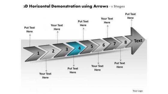 3d Horizontal Demonstration Using Arrows 8 Stages Slides Flow Charts PowerPoint 3d Horizontal Demonstration Using Arrows 8 Stages Slides Flow Charts PowerPoint