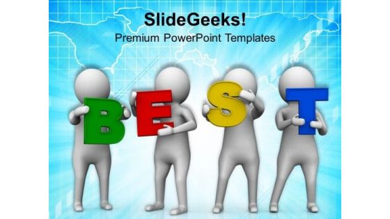 3d Illustration Of Best Text PowerPoint Templates Ppt Backgrounds For Slides 0713