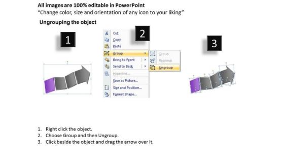3d Illustration Of Complex Process Arrows Ppt Business Plans That Work PowerPoint Slides Slide02