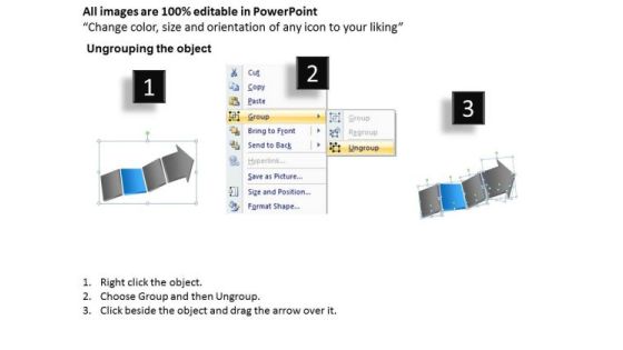 3d Illustration Of Complex Process Arrows Ppt For Business Plan PowerPoint Slides Slide02