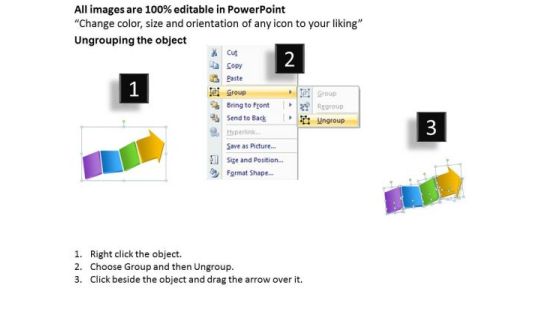 3d Illustration Of Complex Process Arrows Ppt Good Business Plan PowerPoint Templates Slide02