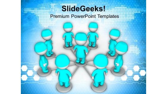 3d Illustration Of Doctors Meeting PowerPoint Templates Ppt Backgrounds For Slides 0813