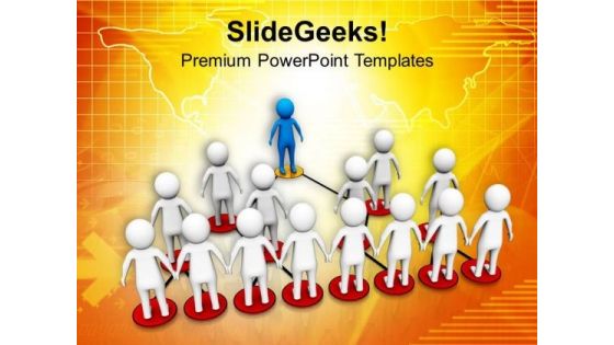 3d Image Of Business Team PowerPoint Templates Ppt Backgrounds For Slides 0713