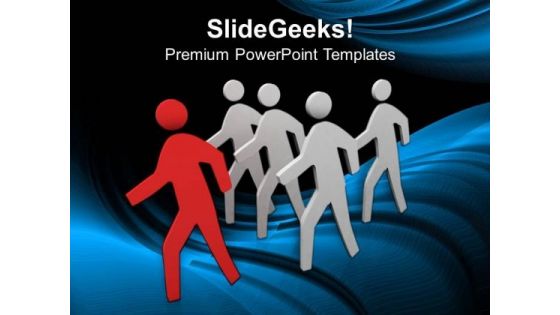 3d Image Of Running Man PowerPoint Templates Ppt Backgrounds For Slides 0813