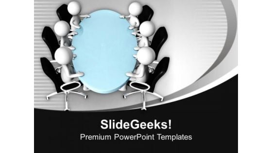 3d Isolated Characters Businessmen PowerPoint Templates Ppt Backgrounds For Slides 0213