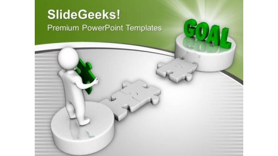 3d Man And Puzzle With Word Goal PowerPoint Templates Ppt Backgrounds For Slides 0213 3d Man And Puzzle With Word Goal PowerPoint Templates Ppt Backgrounds For Slides 0213