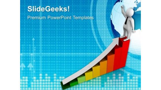 3d Man Global Success Concept PowerPoint Templates Ppt Backgrounds For Slides 0413 3d Man Global Success Concept PowerPoint Templates Ppt Backgrounds For Slides 0413