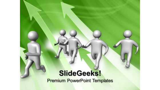 3d Man Running Sports PowerPoint Templates And PowerPoint Themes 0812