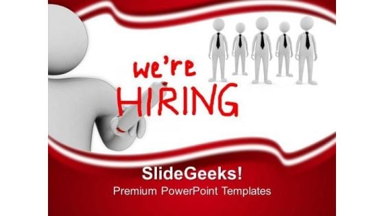 3d Man With Hirring Business PowerPoint Templates And PowerPoint Themes 0612 3d Man With Hirring Business PowerPoint Templates And PowerPoint Themes 0612