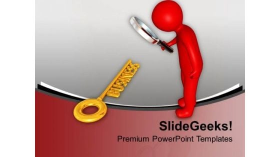 3d Man With Magnifying Glass Business Key PowerPoint Templates Ppt Backgrounds For Slides 0213 3d Man With Magnifying Glass Business Key PowerPoint Templates Ppt Backgrounds For Slides 0213