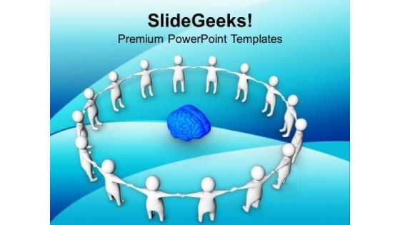 3d Men Around Brain PowerPoint Templates Ppt Backgrounds For Slides 0613 3d Men Around Brain PowerPoint Templates Ppt Backgrounds For Slides 0613