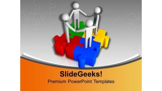 3d Men Unity On Jigsaw Puzzles Business PowerPoint Templates Ppt Backgrounds For Slides 0113 3d Men Unity On Jigsaw Puzzles Business PowerPoint Templates Ppt Backgrounds For Slides 0113