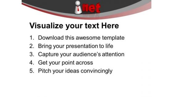 3d Net Symbol On Black Background PowerPoint Templates Ppt Backgrounds For Slides 0213