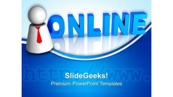 3d Online Internet PowerPoint Templates And PowerPoint Themes 0812