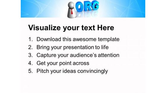 3d Org PowerPoint Templates And PowerPoint Themes 0912