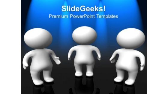 3d Person Business Teamwork PowerPoint Templates And PowerPoint Themes 0712