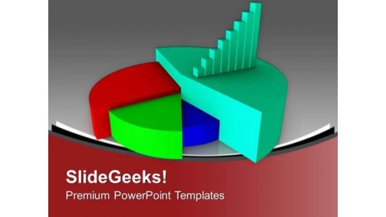 3d Pie Chart Business Concept PowerPoint Templates Ppt Backgrounds For Slides 0313