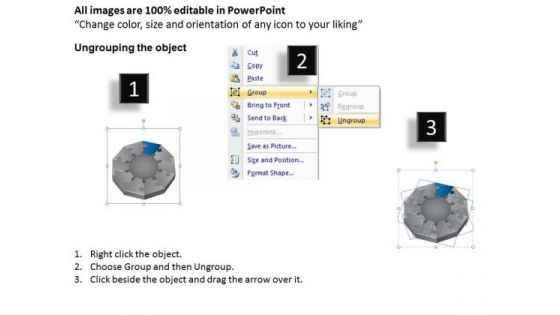 3d Puzzle 10 Staged Process Diagram Ppt What Is Business Plan PowerPoint Slides