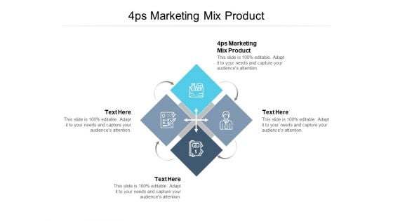 4Ps Marketing Mix Product Ppt PowerPoint Presentation Gallery Slides Cpb Pdf