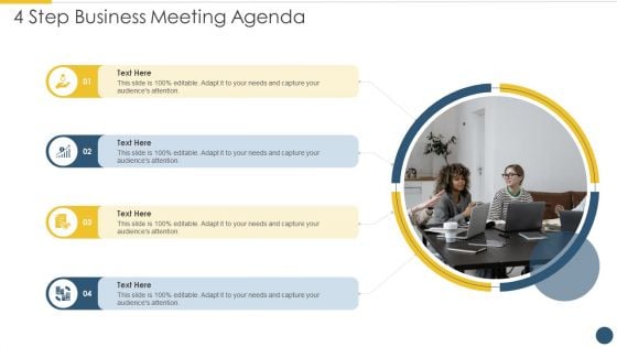 4 Step Business Meeting Agenda Summary PDF 4 Step Business Meeting Agenda Summary PDF