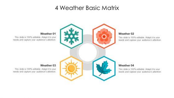 4 Weather Basic Matrix Ppt PowerPoint Presentation Gallery Inspiration PDF 4 Weather Basic Matrix Ppt PowerPoint Presentation Gallery Inspiration PDF