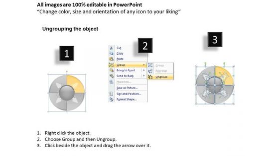 4 Stages Buliding Plan Circular Process Software Company Business PowerPoint Slides