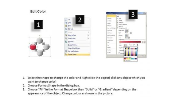 4 Stages Circular Audit Flow Diagram Ppt Fashion Business Plan PowerPoint Slides