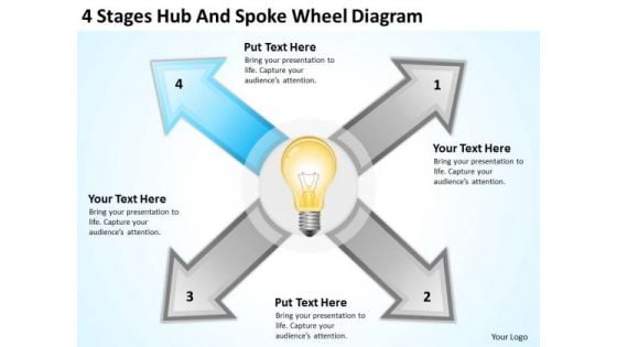 4 Stages Hub And Spoke Wheel Diagram Ppt Business Plan Software Download PowerPoint Templates 4 Stages Hub And Spoke Wheel Diagram Ppt Business Plan Software Download PowerPoint Templates