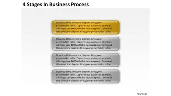 4 Stages In Business Process Ppt Plan Outline PowerPoint Slides