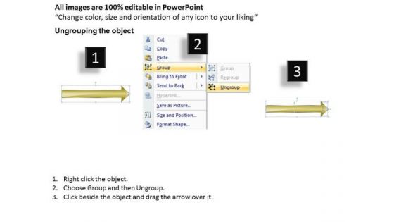 4 Stages Parallel Process Data Flow Diagram Business Plan Company Description PowerPoint Slides