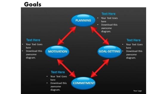 4 Steps Process Arrows PowerPoint Templates Ppt Slides