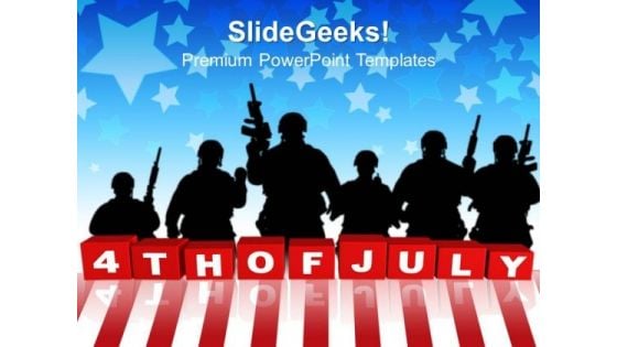 4th Of July Americana PowerPoint Templates And PowerPoint Themes 1012