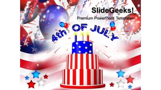 4th Of July Celebrations American PowerPoint Templates And PowerPoint Themes 0612