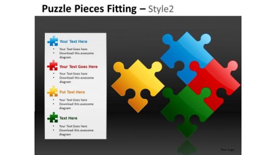 4th Piece Puzzle Solution PowerPoint Slides And Editable Ppt