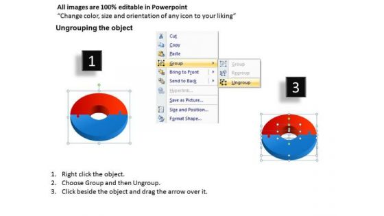 50 Percent Circle PowerPoint Slides And Ppt Diagram Templates