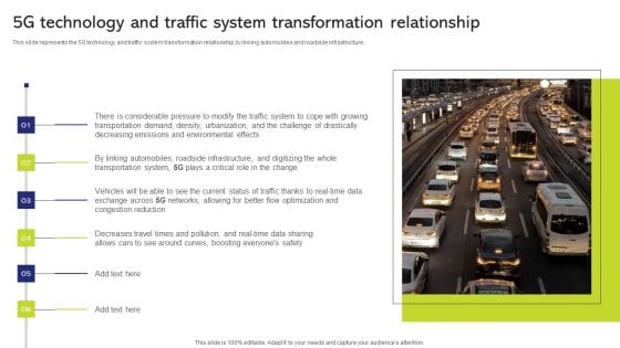 5G And 4G Networks Comparative Analysis 5G Technology And Traffic System Transformation Relationship Brochure PDF 5G And 4G Networks Comparative Analysis 5G Technology And Traffic System Transformation Relationship Brochure PDF