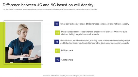 5G And 4G Networks Comparative Analysis Difference Between 4G And 5G Based On Cell Density Ideas PDF