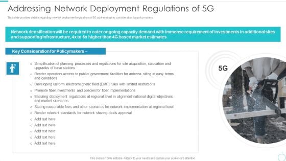 5G Evolution Architectural Technology Addressing Network Deployment Regulations Of 5G Mockup PDF